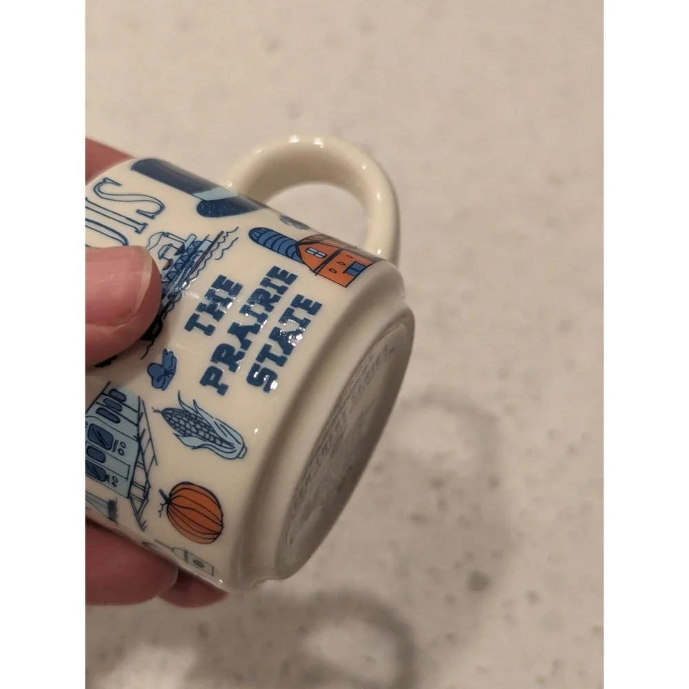 Starbucks ILLINOIS Been There Series Collectible Ornament Expresso 2oz Mini Mug - Picture 4 of 9